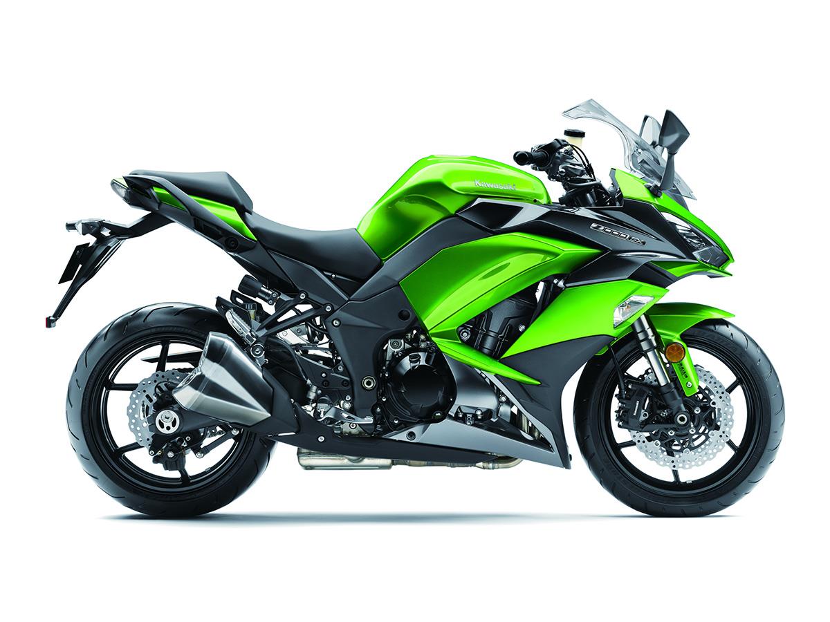 Resin Bike Adesivi Resinati 3D Per Kawasaki Z1000SX (2017-2019), Protezione Carter Da Urti E Graffi, Nero E Argento