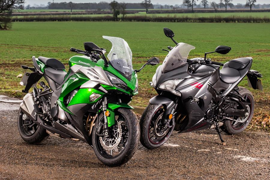 Kawasaki Z1000SX takes on Suzuki GSX-1000F