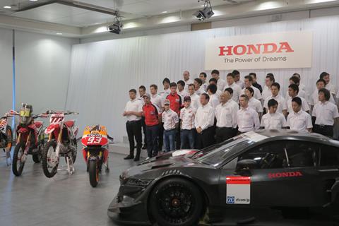 HRC unveil full rider line-up in Japan