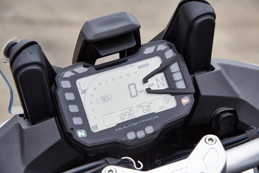 Ducati Multistrada 950 clocks