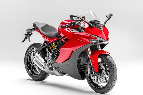 A side view of the Ducati SuperSport