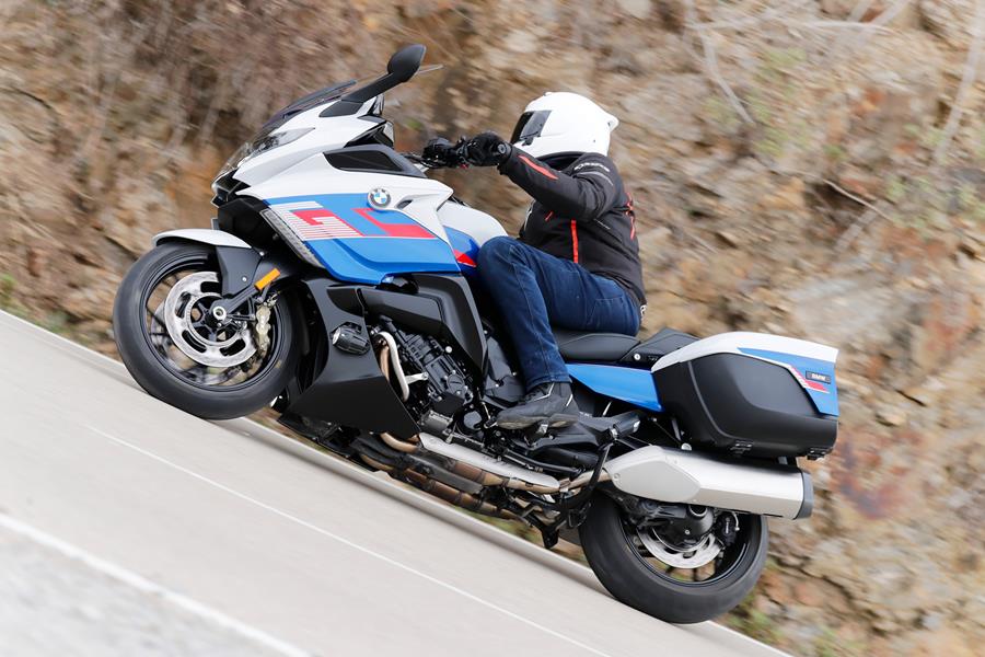 The BMW K1600GT could be considered a rival to the Ducati Multistrada V4 S and Honda Gold Wing