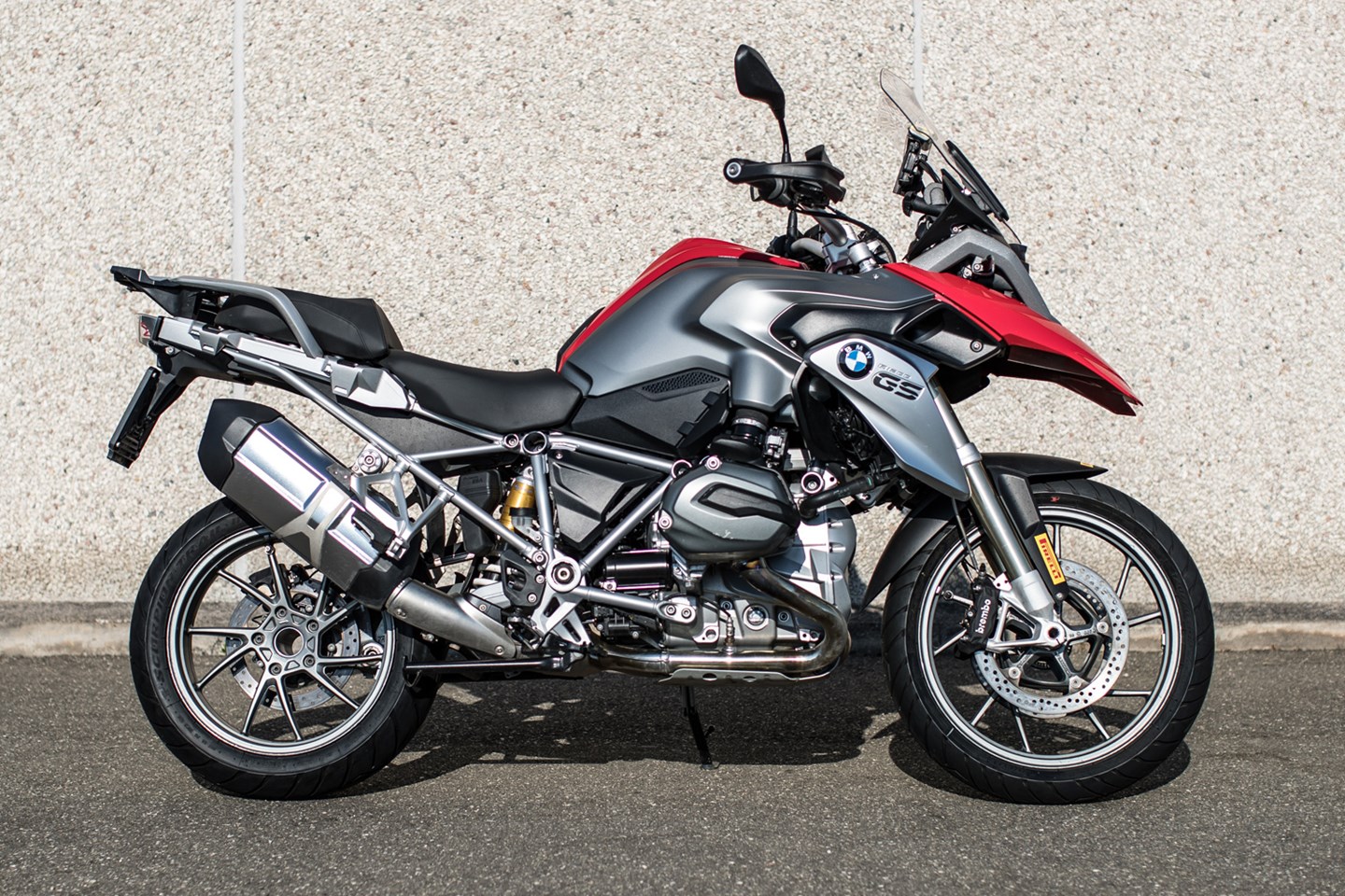 BMW R1200GS dual sport motorcycle