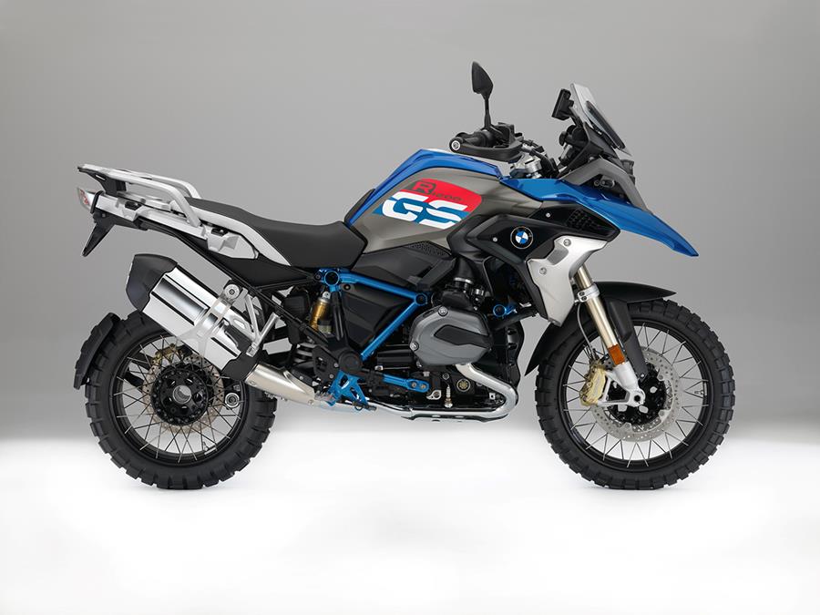 BMW R1200GS Rallye side profile studio shot