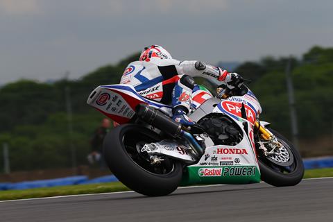 WSB Superpole: Haslam on front row