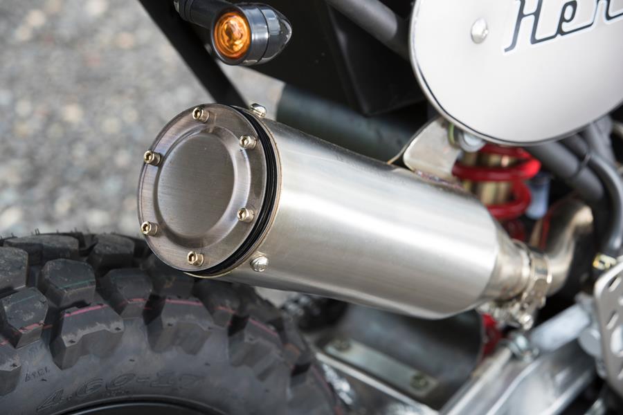 Bullit Hero 125 exhaust