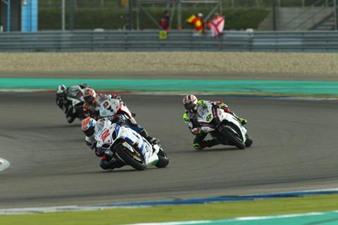 Assen BSB: Wildman Waters holds off Kiyo for wet win