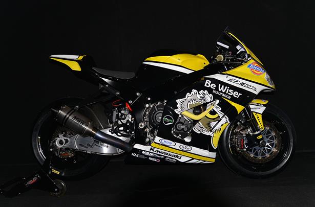 Hill's Be Wiser Kawasaki goes bumblebee-inspired for 2015