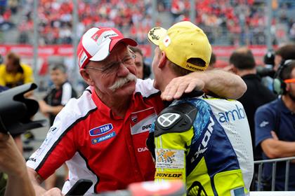 Binder is close with Crutchlow's dad Dek