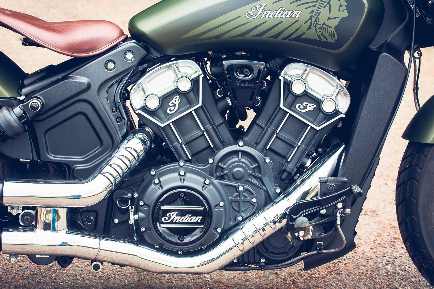 indian scout bobber motor