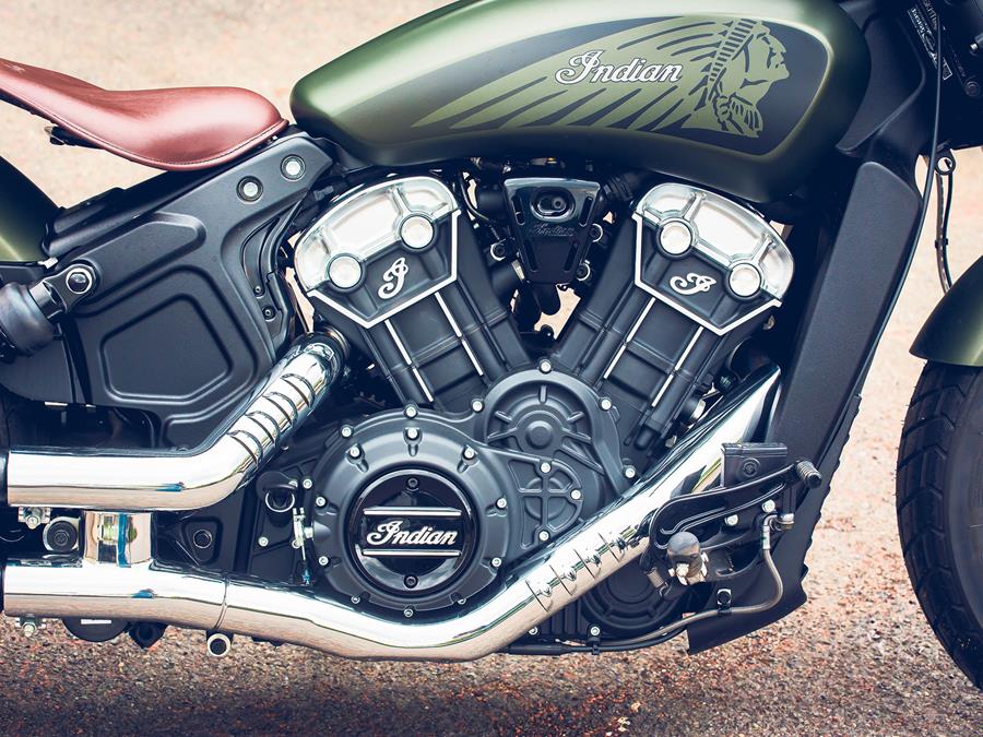 Indian Scout Bobber Twenty engine