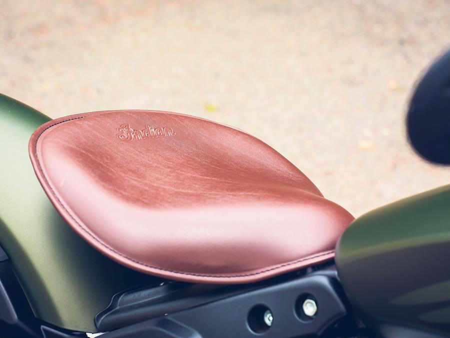 Indian Scout Bobber seat