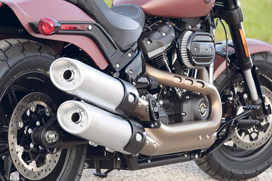 The Fat Bob is less vibey than previous Harley-Davidsons