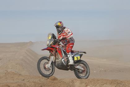 Rodrigues took his second stage victory of the 2015 Dakar