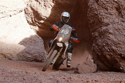 Dakar rookie Toby Price won the first stage of his career