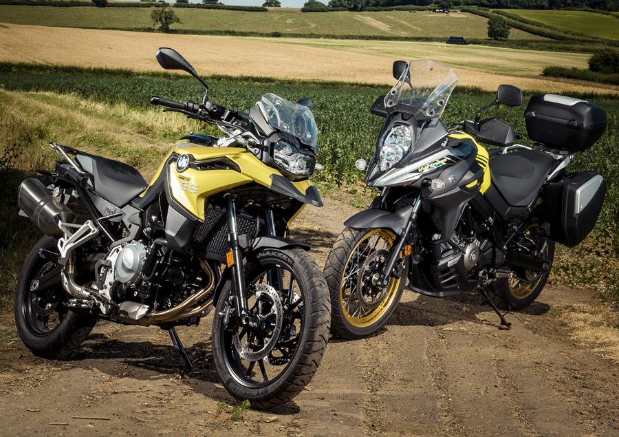 Suzuki V-Strom 650 vs BMW F750GS