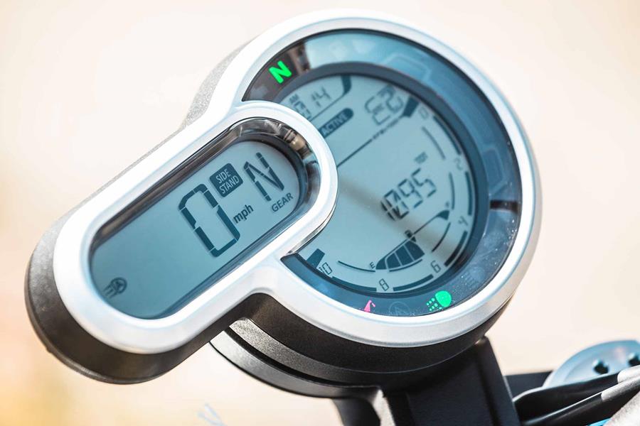 Ducati Scrambler 1100 clocks