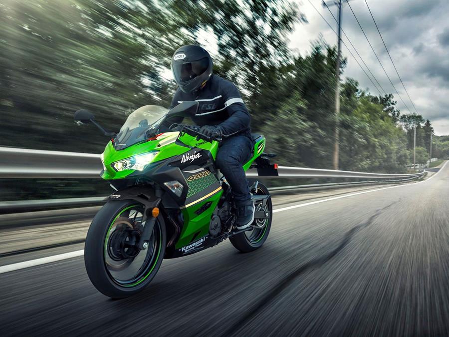 Kawasaki Ninja 400 in Racing Team livery for 2020