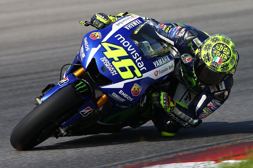 Rossi fastest on opening day in Sepang | MCN