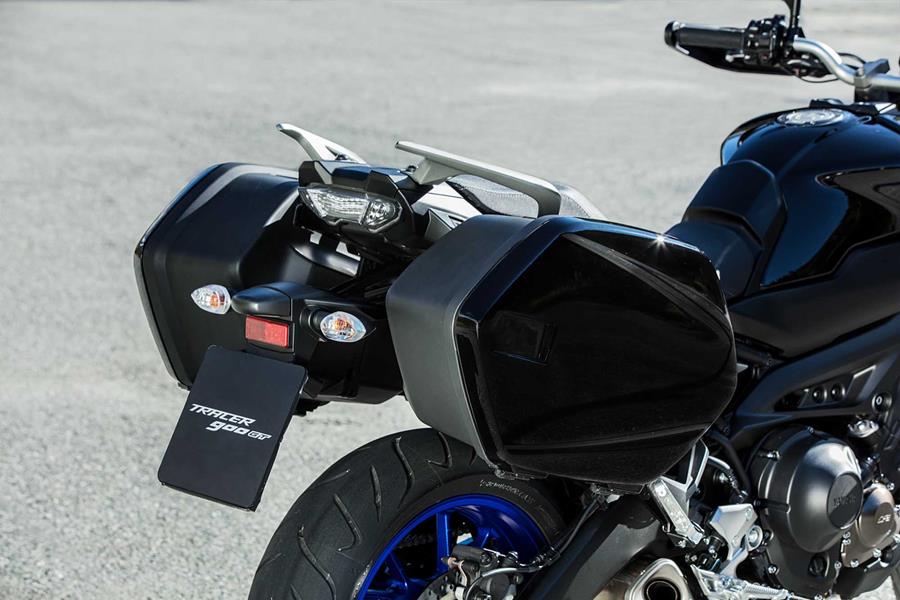 The seat on the Yamaha Tracer 900 GT is a little hard, according to owners