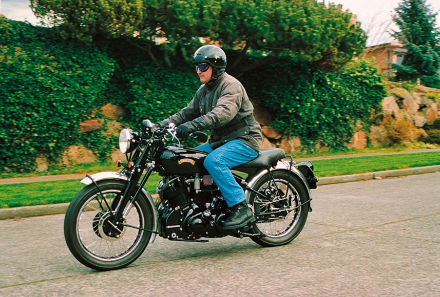 vincent black shadow bike