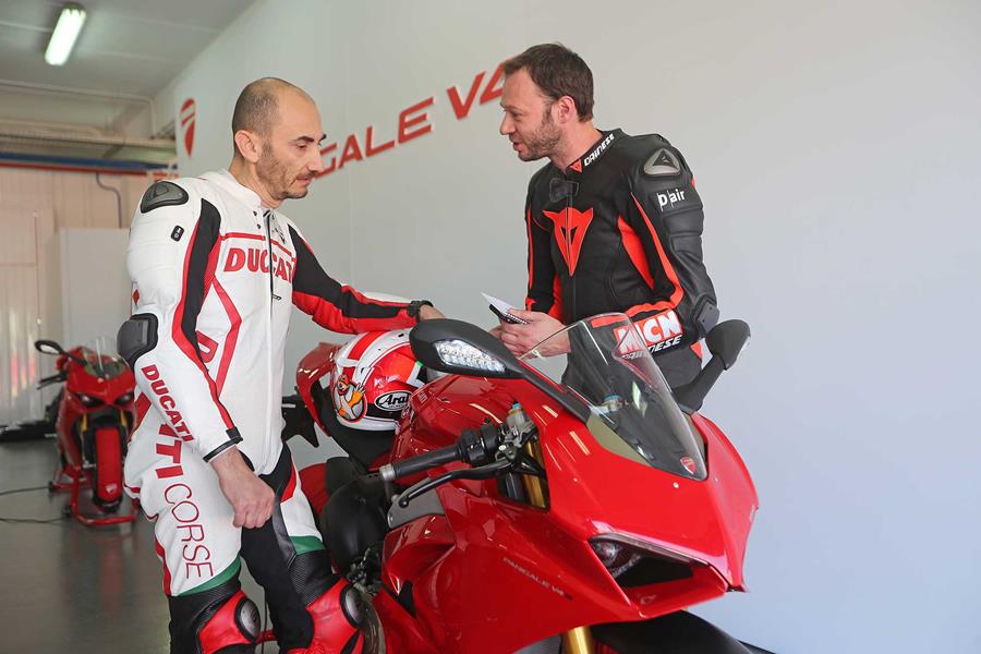 MCN discuss the V4 S with Ducati's CEO Claudio Domenicali