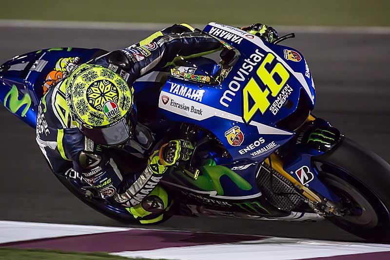 Early crash for Rossi in Qatar