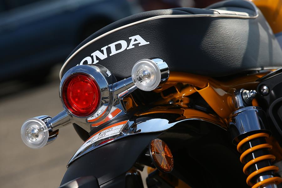 The Honda Monkey 125 has some lovely details