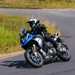 BMW R1250GS turns right
