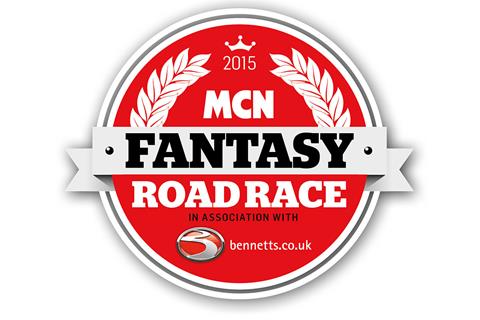 MCN Fantasy Road Race round one winner