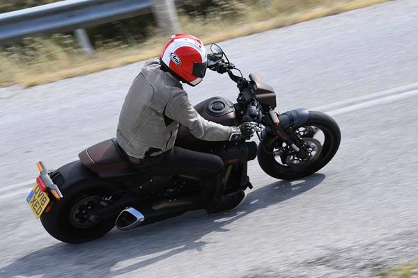 Harley-Davidson FXDR in action