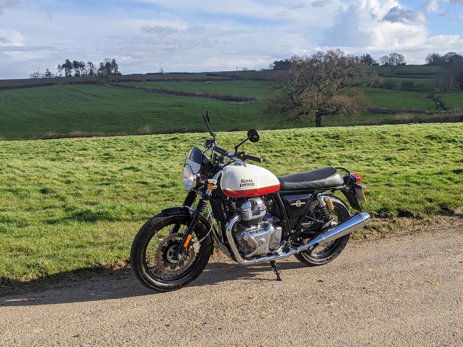 Royal Enfield Interceptor 650 in Baker Express