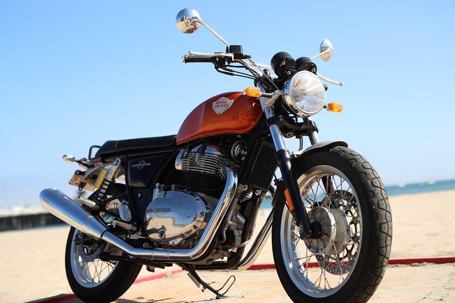 The Royal Enfield Interceptor is very soft and can wallow on fast, sweeping roads