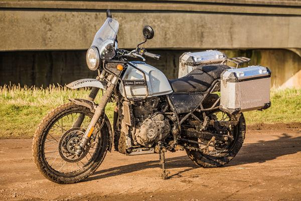 Royal Enfield Himalayan is best on the dirty stuff