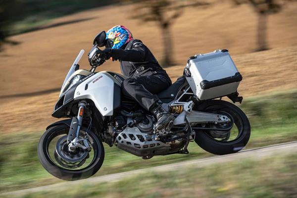 The Multistrada 1260 Enduro can be a compromise on-road