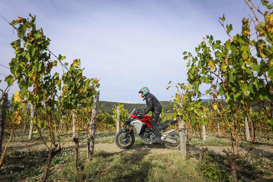 The Enduro is capable both on and off-road