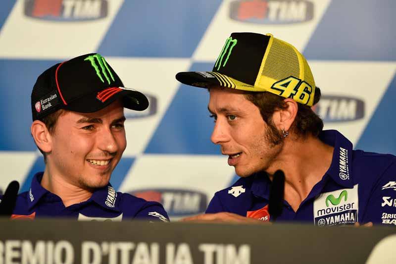 Rossi and Lorenzo grow to accept each other