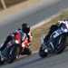 Pair of 2019 BMW S1000RRs ridden in tandem on track