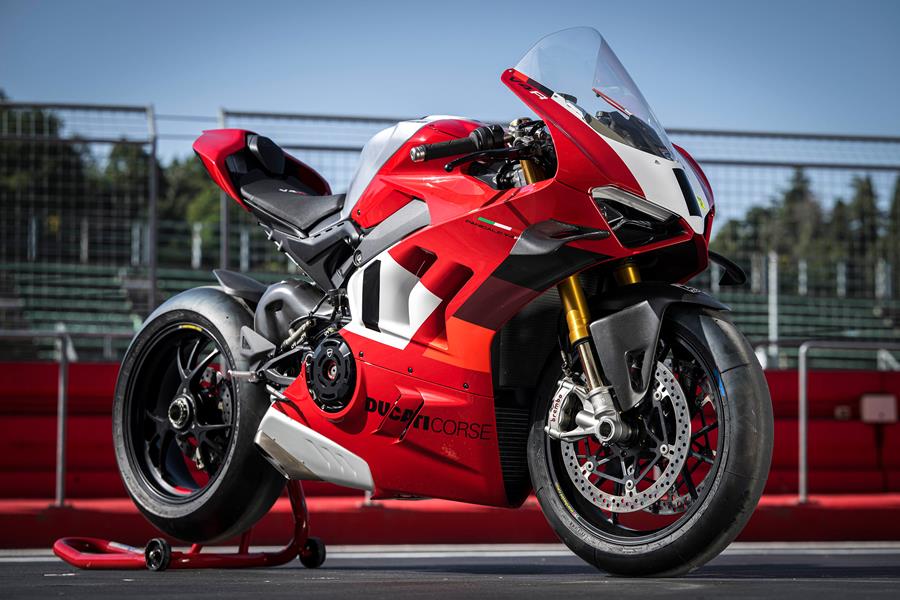 2023 Ducati Panigale V4R front quarter