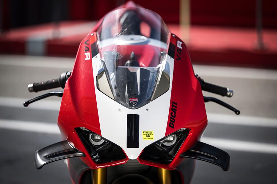 2023 Ducati Panigale V4R front fairing and headlight