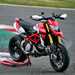 A static view of the 2021 Ducati Hypermotard 950 SP