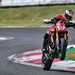 Pulling a wheelie on the 2021 Ducati Hypermotard 950 SP