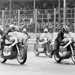 1968 250cc Nations Grand Prix, Monza, Italy. Bill Ivy, Yamaha, 2nd; Phil Read (no1), Yamaha, was 1st.