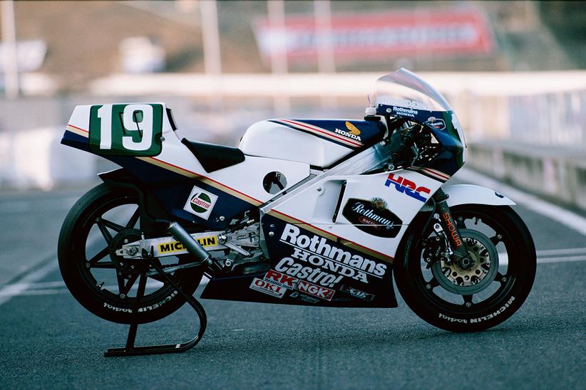 Freddie Spencer's Honda NSR250, 1985.