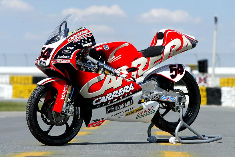 Poggiali's Aprilia, South African 250GP, 2004