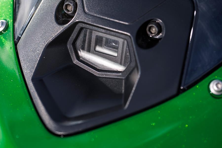 2023 Kawasaki Ninja H2 SX SE front radar sensor