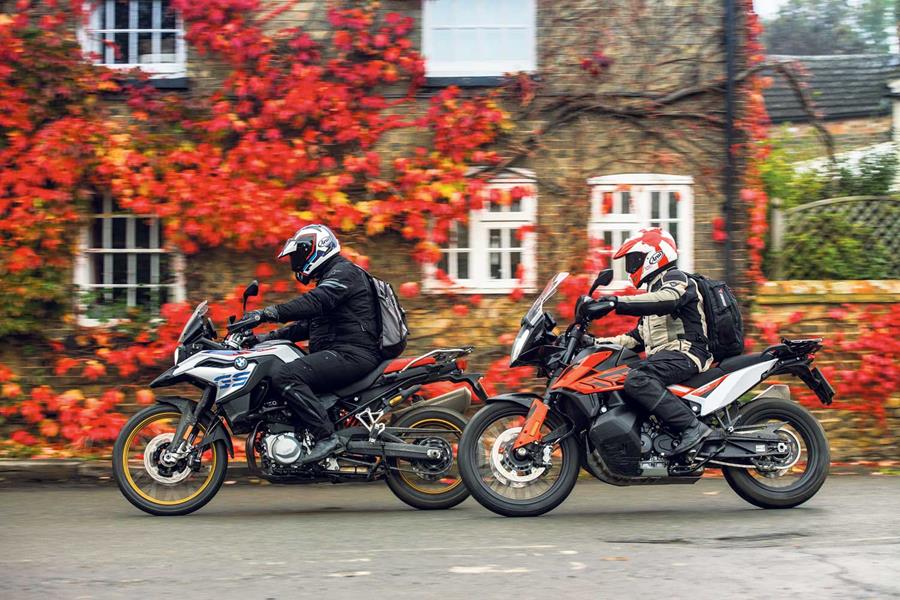 KTM 790 Adventure takes on BMW F800GS