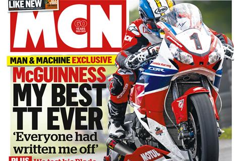 New MCN July 8: McGuinness - my best ever TT