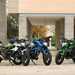 The new colour options for the 2019 Kawasaki Z125