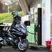 Filling up the BMW R1250RT